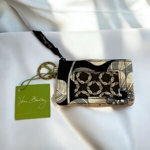 🆕 NWT Vera Bradley Zip ID Case Camellia